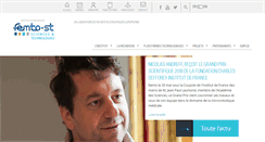 Desktop Screenshot of femto-st.fr